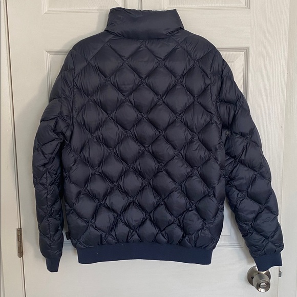 Patagonia women’s Dark Blue Puffer bomber Jacket - Picture 2 of 5